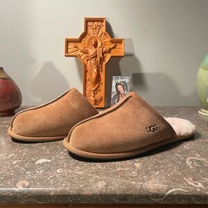 NWOT Men’s UGG Scuff Sheepskin Slipper